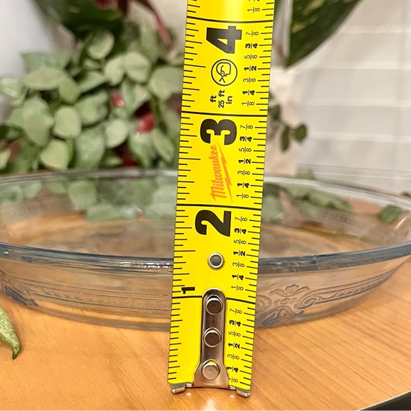 Fire King Vintage Philbe Sapphire Blue Pie Plate Circa 1940’s - Picture 8 of 9